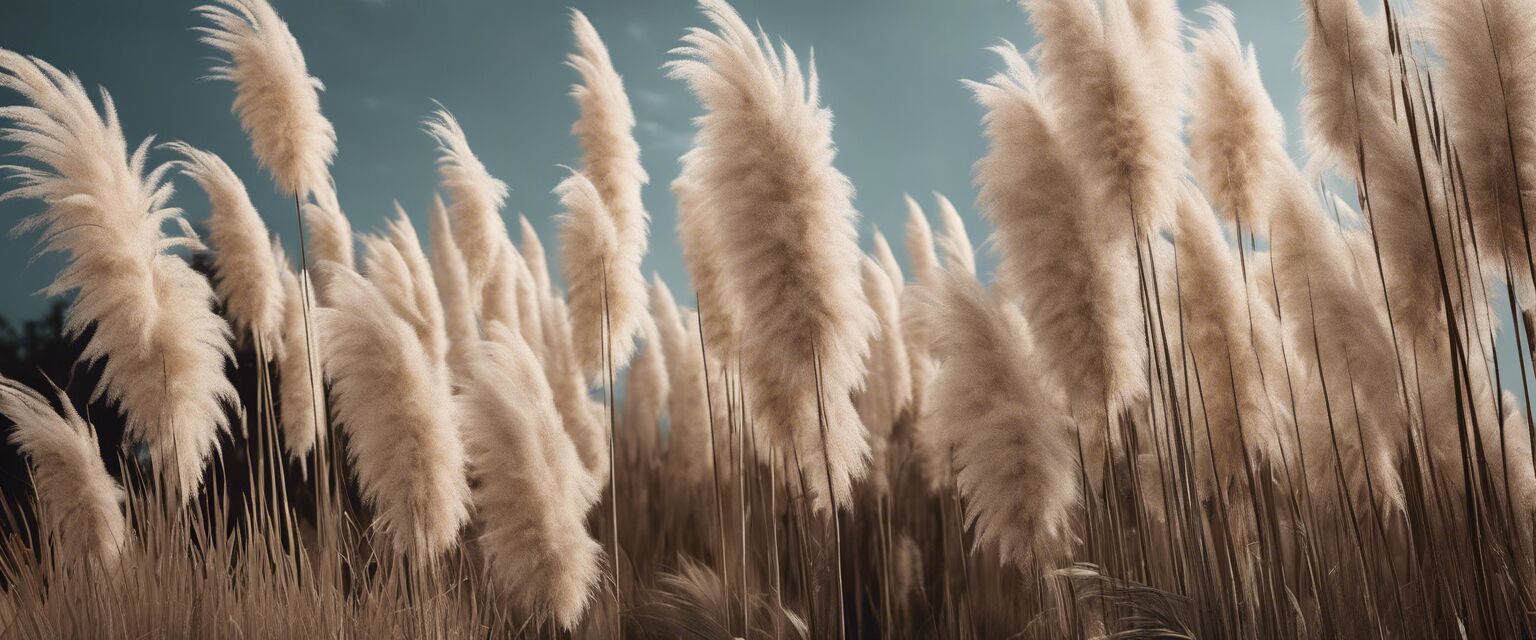 Pampas grass DIY kits