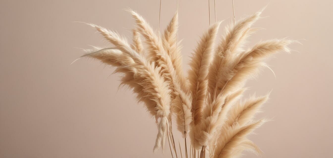 Creating Pampas Grass Mobile Decor