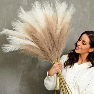 QUBITFUL Faux Pampas Grass